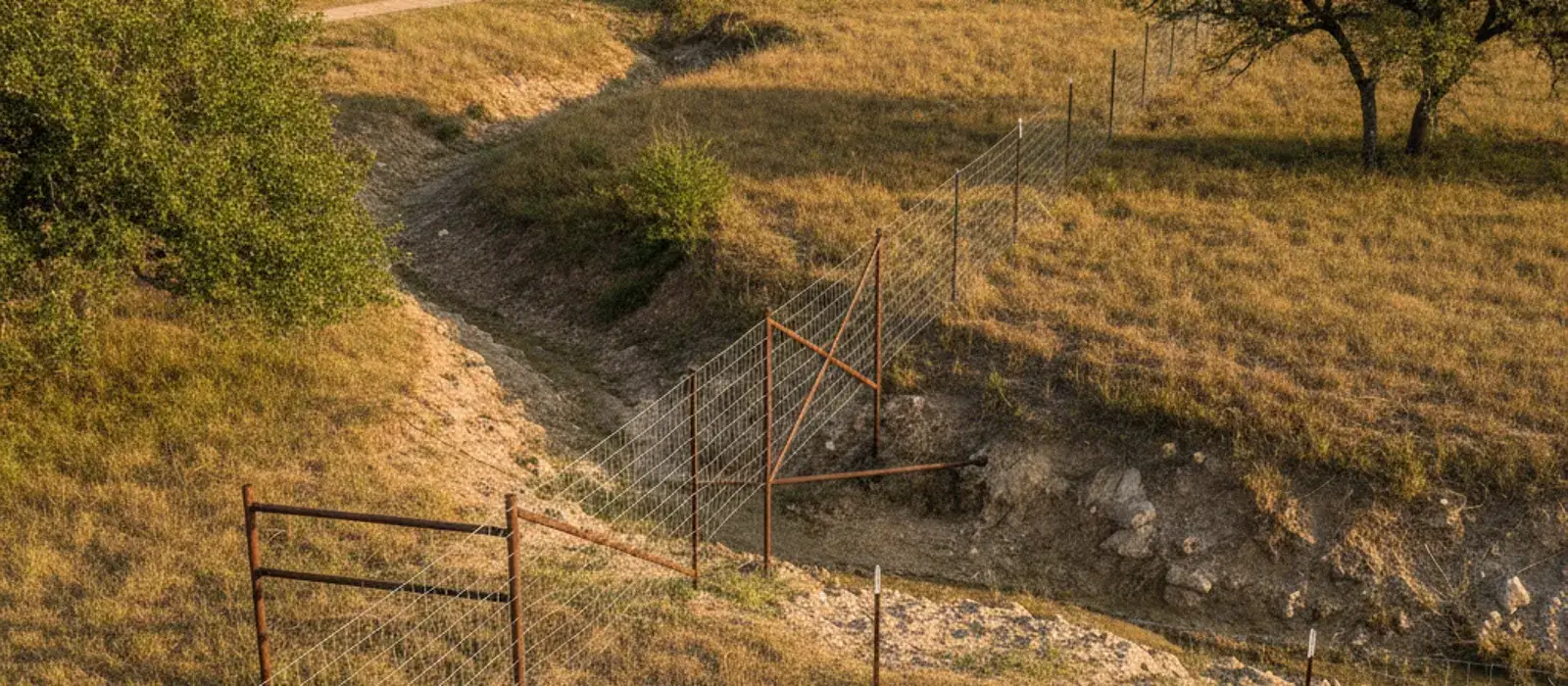 Water Gap Fences: Crossing Creeks Without Losing Your Fence